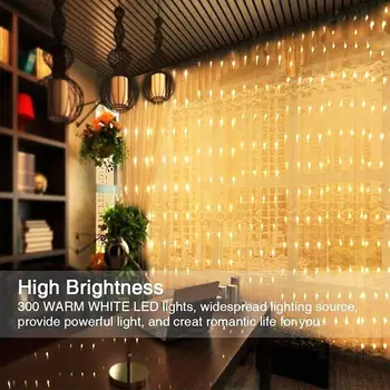 Curtain Yard Wedding Fairy Light Fairy String Light Durable Romantic Fairy String Super Bright Landscape Lamp
Curtain Yard Wedding Fairy Light Fairy String Light Durable Romantic Fairy String Super Bright Landscape Lamp