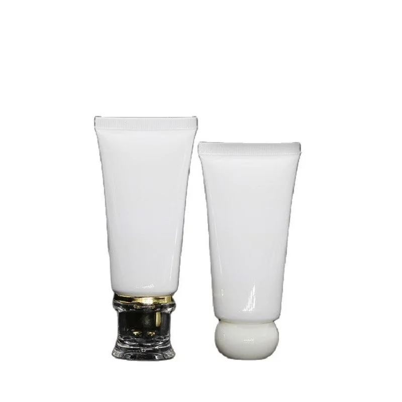 30ML 30g 100pcs White Plastic Cosmetic Soft Tube With Acrylic Cap Leakproof Makeup Sunscreen Container For Travel Free Shipping 
30ML 30g 100pcs White Plastic Cosmetic Soft Tube With Acrylic Cap Leakproof Makeup Sunscreen Container For Travel Free Shipping