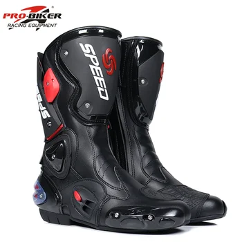 Motorcycle Racing Boots male Motocross Riding Shoes boots man Microfiber Leather Moto botas Chuteiras
Motorcycle Racing Boots male Motocross Riding Shoes boots man Microfiber Leather Moto botas Chuteiras