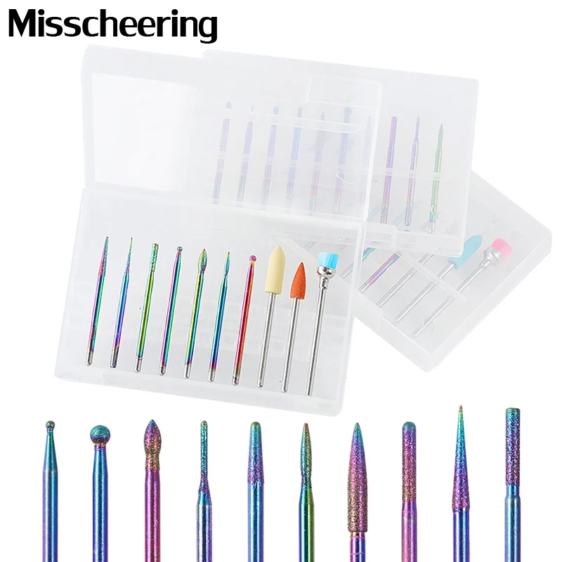 10Pcs Nail Drill Bits Set Grind Nail File Rotate Burr Polishing Tools Milling Cutter For Electric Machine Manicure Accessories
10Pcs Nail Drill Bits Set Grind Nail File Rotate Burr Polishing Tools Milling Cutter For Electric Machine Manicure Accessories