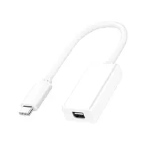 USB-C to Mini Display Port Adapter USB 3.1 Type C (Thunderbolt 3) to Thunderbolt 2 Adapter For MacBook Pro
USB-C to Mini Display Port Adapter USB 3.1 Type C (Thunderbolt 3) to Thunderbolt 2 Adapter For MacBook Pro