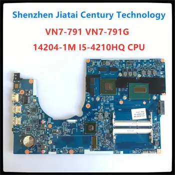 Free Shipping 14204-1M 448.02G13.001M for ACER VN7-791 VN7-791G notebook motherboard CPU i5 4210H GTX860M 4G DDR3 100% test work
Free Shipping 14204-1M 448.02G13.001M for ACER VN7-791 VN7-791G notebook motherboard CPU i5 4210H GTX860M 4G DDR3 100% test work