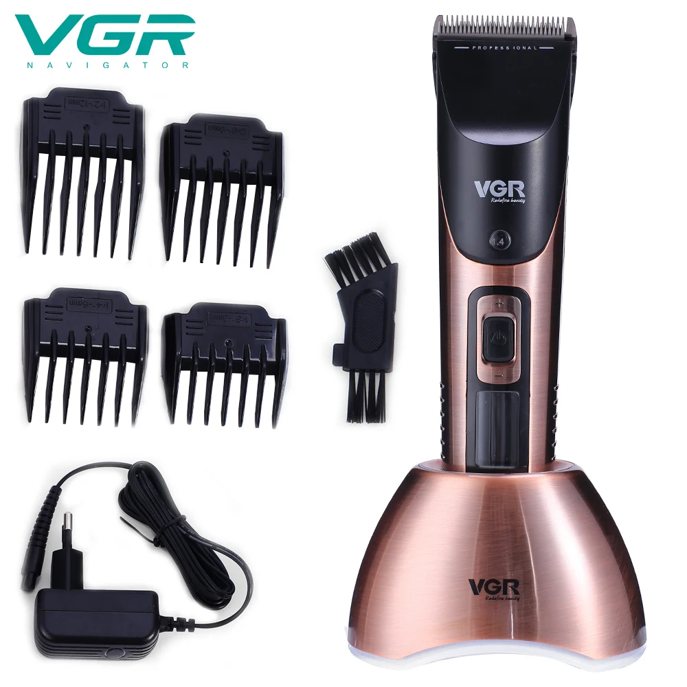 Professional Hair Clipper Rechargeable Trimmer Lithium Battery Titanium Alloy Blade Cutter Adjustable Comb Fine-tuning 100-240V
Professional Hair Clipper Rechargeable Trimmer Lithium Battery Titanium Alloy Blade Cutter Adjustable Comb Fine-tuning 100-240V