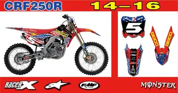 New Style TEAM GRAPHICS BACKGROUNDS DECALS STICKERS Kits for Honda CRF250 CRF250R CRF 250 250R 2014 2015 2016
New Style TEAM GRAPHICS BACKGROUNDS DECALS STICKERS Kits for Honda CRF250 CRF250R CRF 250 250R 2014 2015 2016