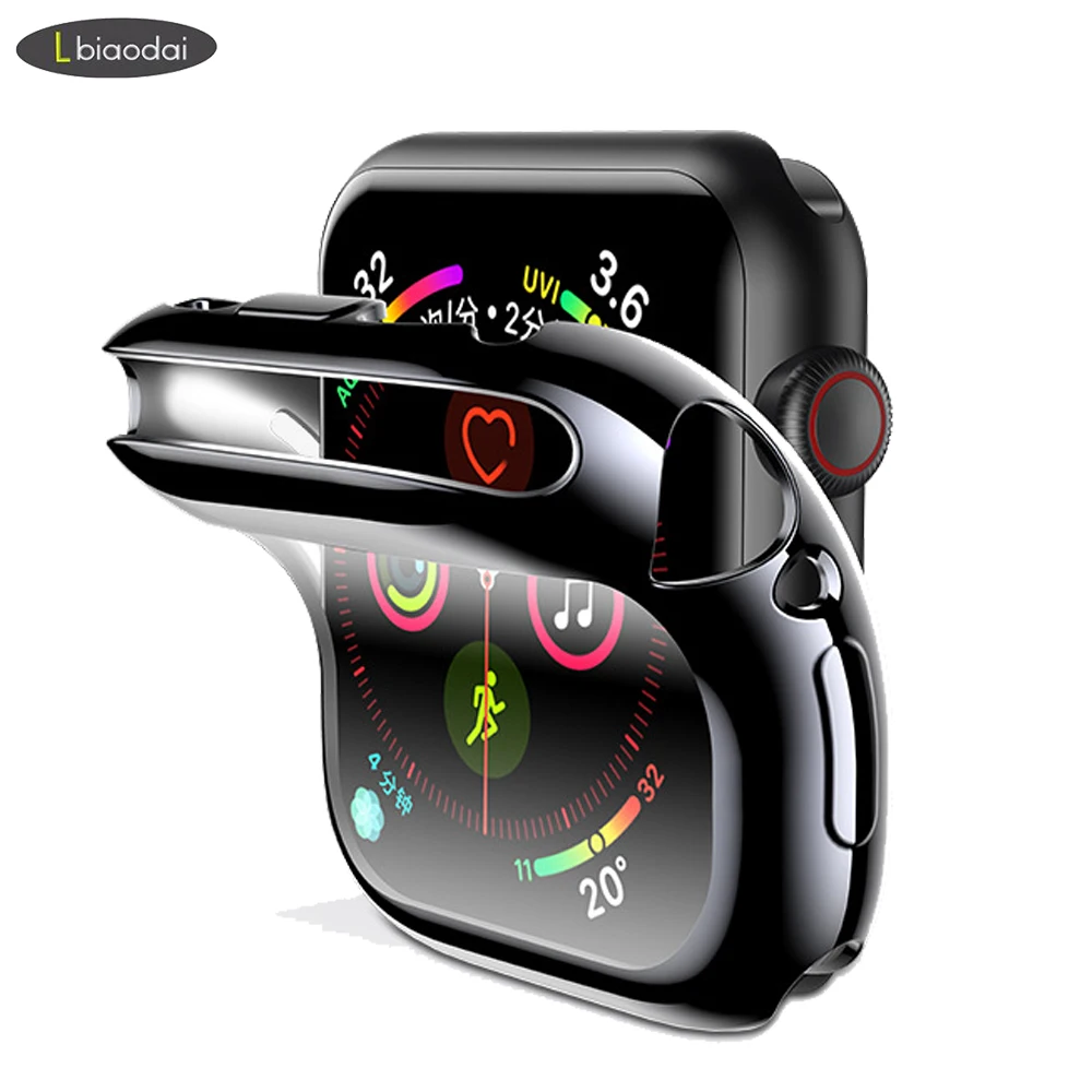 Protector case for apple watch 5 4 3 2 1 iwatch band 42mm 38mm 44mm Screen Cover silicone soft All-around Ultra-thin Clear frame
Protector case for apple watch 5 4 3 2 1 iwatch band 42mm 38mm 44mm Screen Cover silicone soft All-around Ultra-thin Clear frame