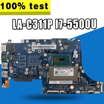 AIVS3/AIVE3 LA-C311P Motherboard For Lenovo U31-70 Laptop motherboard with SR23W I7-5500U 2G DDR3 FRU 5B20K83968 100% tested
AIVS3/AIVE3 LA-C311P Motherboard For Lenovo U31-70 Laptop motherboard with SR23W I7-5500U 2G DDR3 FRU 5B20K83968 100% tested