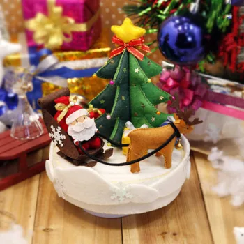 Handmade Christmas Music Box Felt DIY Craft Kid Needlework Supply Felting Material Package Nonwoven Felt Kit For Children's Gift
Handmade Christmas Music Box Felt DIY Craft Kid Needlework Supply Felting Material Package Nonwoven Felt Kit For Children's Gift