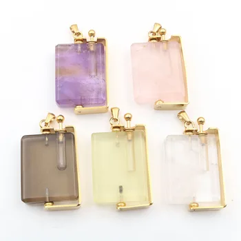 XSM Rotating Scent-bottle Pendant Necklaces for Women Essential Oil Perfume Diffuser Square Shape Bottles Lucky Charms Jewelry
XSM Rotating Scent-bottle Pendant Necklaces for Women Essential Oil Perfume Diffuser Square Shape Bottles Lucky Charms Jewelry