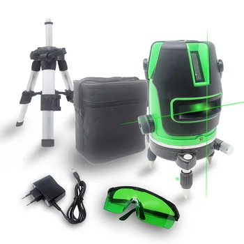 5 Lines 6 Points Nivel Laser Level Red 635nm 360 Self-leveling Horizontal Vertical with Tilt Slash Outdoor Mode
5 Lines 6 Points Nivel Laser Level Red 635nm 360 Self-leveling Horizontal Vertical with Tilt Slash Outdoor Mode