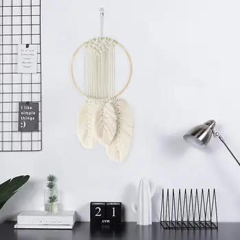 Dream Net Tapestry Shop Hand-woven Feather Hanging Decorations Living Room Wall Hanging Dreamnet Home Decorations
Dream Net Tapestry Shop Hand-woven Feather Hanging Decorations Living Room Wall Hanging Dreamnet Home Decorations