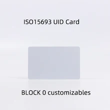 ISO 15693 UID Changeable By Lua Script by Iceman PM3 13.56Mhz RFID 0 BLOCK UID are Customizables
ISO 15693 UID Changeable By Lua Script by Iceman PM3 13.56Mhz RFID 0 BLOCK UID are Customizables