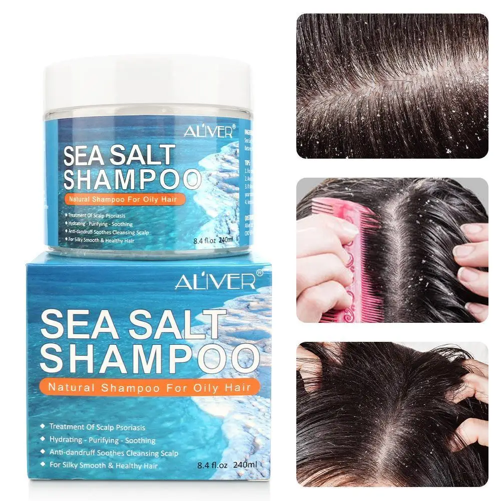 Natural Sea Salt Shampoo Hair Treatment Shampoo For Scalp Psoriasis Itching Scalp Dandruff and M4A5
Natural Sea Salt Shampoo Hair Treatment Shampoo For Scalp Psoriasis Itching Scalp Dandruff and M4A5