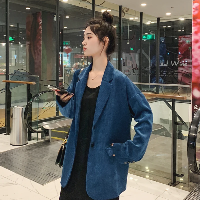 New Women Clothes Women's Suit Single-breasted Blazer Solid Color Jacket Large Size Blazer Plus Size Women Blazers and Jackets
New Women Clothes Women's Suit Single-breasted Blazer Solid Color Jacket Large Size Blazer Plus Size Women Blazers and Jackets