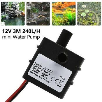 1 PCS Mini Submersible Water Pump Ultra-quiet DC 12V 4.2W 240L/H Flow Rate Waterproof Brushless Pump for Garden Goldfish Bowl
1 PCS Mini Submersible Water Pump Ultra-quiet DC 12V 4.2W 240L/H Flow Rate Waterproof Brushless Pump for Garden Goldfish Bowl
