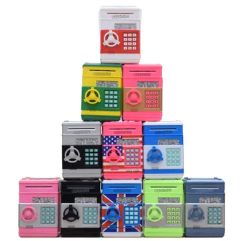 ATM Password Money Box Cash Coins Saving Box ATM Bank Safe Box Automatic Deposit Banknote Chewing Cash Coins Saving Box
ATM Password Money Box Cash Coins Saving Box ATM Bank Safe Box Automatic Deposit Banknote Chewing Cash Coins Saving Box