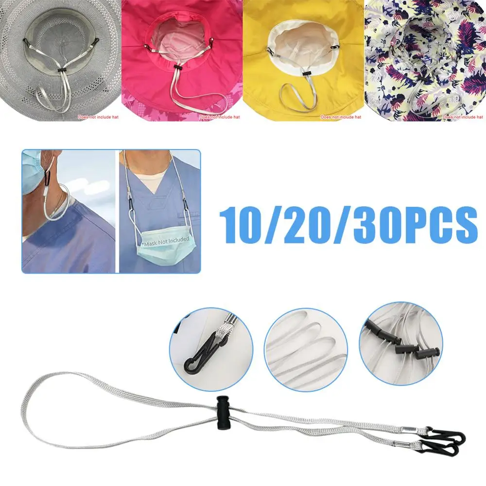 10/20/30pcs windproof rope professional hat wax rope elastic band windproof rope adjustable sun hat polyester windproof rope
10/20/30pcs windproof rope professional hat wax rope elastic band windproof rope adjustable sun hat polyester windproof rope