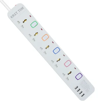 Universal Electrical Socket EU Plug Smart Extension Power Strip Home Office Surge Protector 2 3 5 AC with 4 usb Fast Charging
Universal Electrical Socket EU Plug Smart Extension Power Strip Home Office Surge Protector 2 3 5 AC with 4 usb Fast Charging