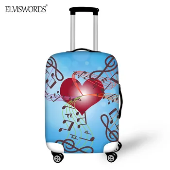 ELVISWORDS Travel Accessories Protective Cover Music Notes Print Trolley Case Covers Elastic Dustproof Apply to 18"-32"
ELVISWORDS Travel Accessories Protective Cover Music Notes Print Trolley Case Covers Elastic Dustproof Apply to 18"-32"