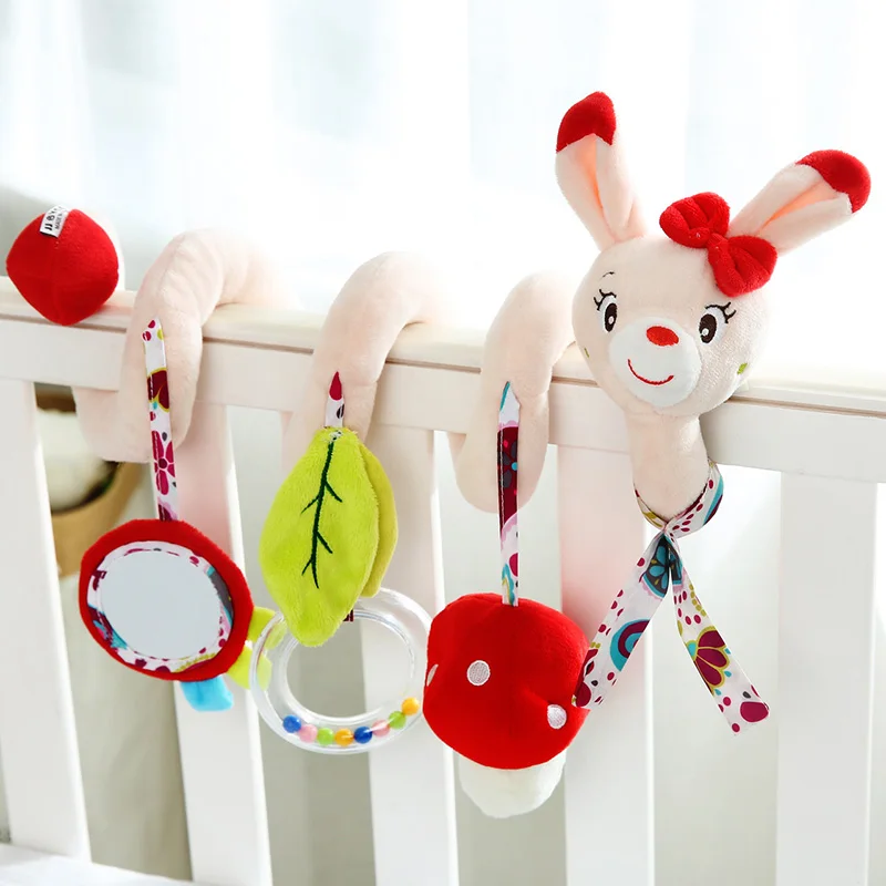 Baby Toys for 0-12 Months Plush Rattle Crib Spiral Hanging Mobile Infant Newborn Bed Animal Gift Baby Bed Stroller Hanging Toy
Baby Toys for 0-12 Months Plush Rattle Crib Spiral Hanging Mobile Infant Newborn Bed Animal Gift Baby Bed Stroller Hanging Toy