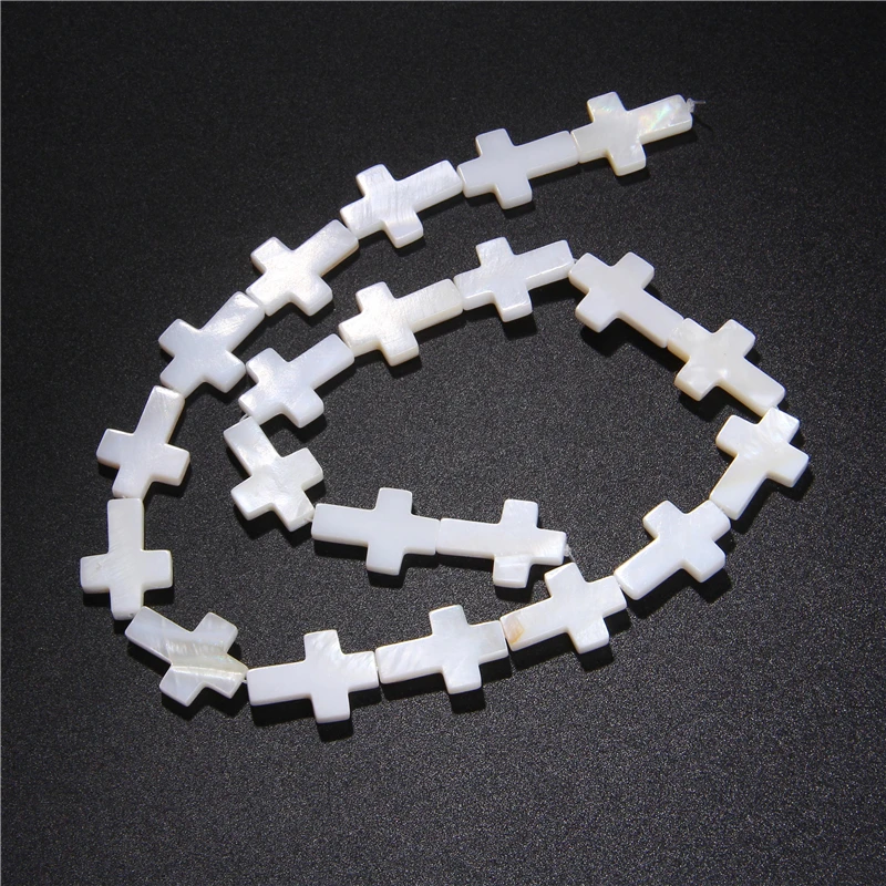 White Natural Mother of Pearl Shell crucifix shapes Beads shell Strand Mother Pearl Shell
White Natural Mother of Pearl Shell crucifix shapes Beads shell Strand Mother Pearl Shell