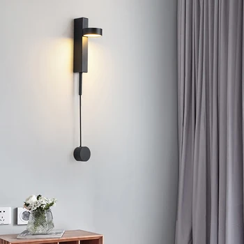Home Decor Nordic Style Balcony Rotation Dimming Sconces LED Wall Light Knob Switch Stairs Restaurant Bedroom Modern Living Room
Home Decor Nordic Style Balcony Rotation Dimming Sconces LED Wall Light Knob Switch Stairs Restaurant Bedroom Modern Living Room