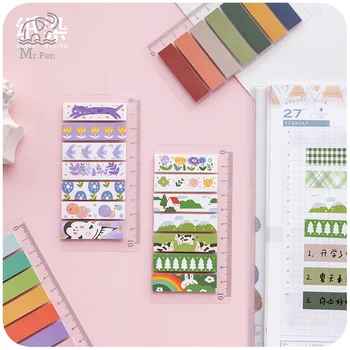 1 Set Cartoon Flower Index Tabs Flags Sticky Note for Page Marker Planner Stickers Office School Stationery DIY Decoration
1 Set Cartoon Flower Index Tabs Flags Sticky Note for Page Marker Planner Stickers Office School Stationery DIY Decoration