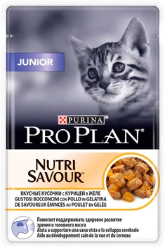 PRO PLAN PURINA PRO PLAN CAT JUNIOR CHICKEN for kittens with chicken in jelly 85g
PRO PLAN PURINA PRO PLAN CAT JUNIOR CHICKEN for kittens with chicken in jelly 85g
