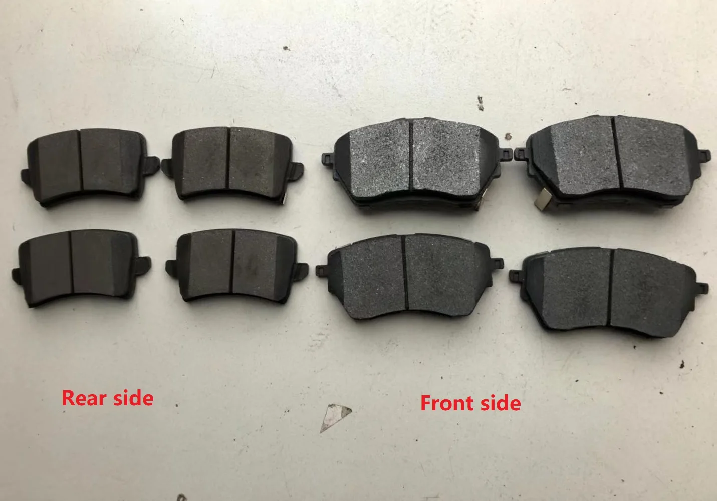 

1set Front / Rear Brake pads set auto car PAD KIT-FR RR DISC BRAKE for Chinese GAC GA8 Automobile parts