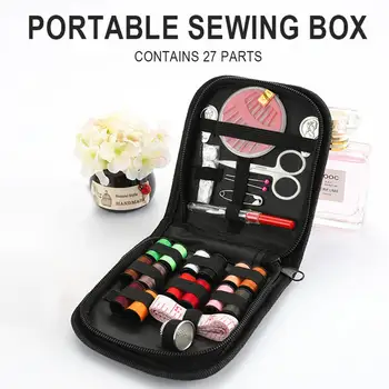 Accessories Box Home Travel Thread Threader Needle Tape Measure Scissor Storage Box Sewing Kit Compact Design Easy to Carry
Accessories Box Home Travel Thread Threader Needle Tape Measure Scissor Storage Box Sewing Kit Compact Design Easy to Carry