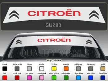 For SU283 CAR WINDSCREEN SUNSTRIP LOGO C1 C3 DS3 SAXO GRAPHIC DECAL STICKERS
For SU283 CAR WINDSCREEN SUNSTRIP LOGO C1 C3 DS3 SAXO GRAPHIC DECAL STICKERS