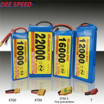 4S 14.8V LiPo Battery 10000mAh 12000mAh 16000mAh 22000mAh 25C 35C for RC Toys aircraft quadrotor drone lipo battery XT60-T Plug
4S 14.8V LiPo Battery 10000mAh 12000mAh 16000mAh 22000mAh 25C 35C for RC Toys aircraft quadrotor drone lipo battery XT60-T Plug