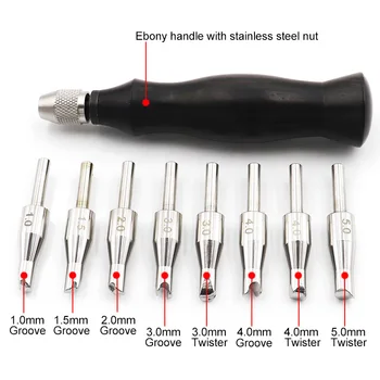 New Leather Edge Creaser Ebony Handle Leathercraft Marking Edge Decorate Line Tool Stainless Blade Shallow Line Groove Convex
New Leather Edge Creaser Ebony Handle Leathercraft Marking Edge Decorate Line Tool Stainless Blade Shallow Line Groove Convex