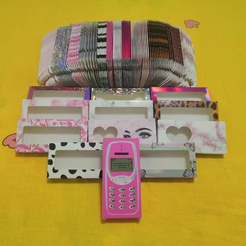 Empty Eyelash Box Shipping Boxes Wholesale Colorful Eyelash Packaging Box Bulk Rectangle Long Lash Box Case for False Lashes
Empty Eyelash Box Shipping Boxes Wholesale Colorful Eyelash Packaging Box Bulk Rectangle Long Lash Box Case for False Lashes