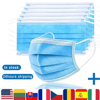 Face Mask Fast 24 Hours Delivery 3-layers Protection Mask Mouth Masks Disposable Non Woven Anti-Dust Meltblown Cloth Masks
Face Mask Fast 24 Hours Delivery 3-layers Protection Mask Mouth Masks Disposable Non Woven Anti-Dust Meltblown Cloth Masks