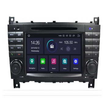 

7"HD 1024x600 8core Android 10 64G Car DVD Player for Mercedes W203 android C200 C230 C240 C320 C350 CLK W209 GPS Radio WiFi 3G