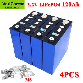 4PCS 3.2v 120ah lifepo4 Rechargeable Battery DIY 12v 24v 36v 48v deep cycle package ldp lithium cell lithium iron phosphate
4PCS 3.2v 120ah lifepo4 Rechargeable Battery DIY 12v 24v 36v 48v deep cycle package ldp lithium cell lithium iron phosphate