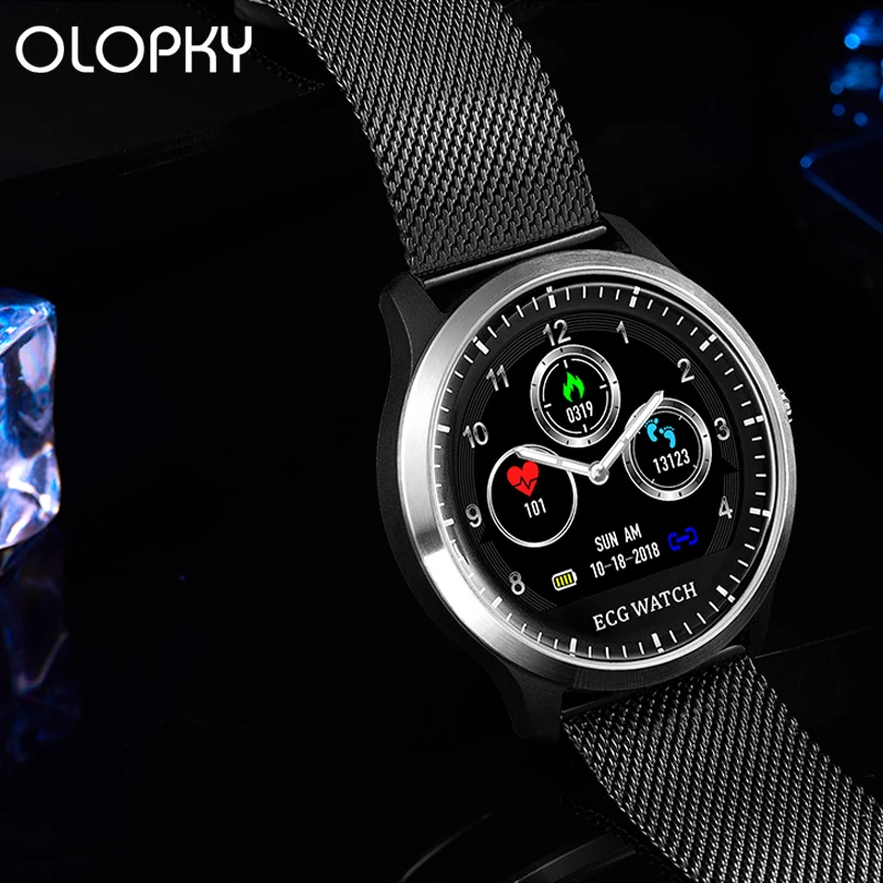 N58 2020 New ECG + PPG Smart Watch Men IP67 Waterproof Sport Watch Heart Rate Monitor Blood Pressure Smartwatch For IOS Android
N58 2020 New ECG + PPG Smart Watch Men IP67 Waterproof Sport Watch Heart Rate Monitor Blood Pressure Smartwatch For IOS Android