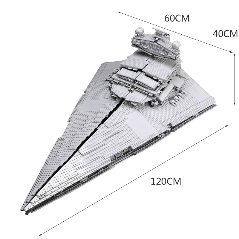 05027 Star Imperial Super Model Destroyer Building Blocks Wars Executor Star Ship Technic Star Wars 10030 Toys Gift Bricks
05027 Star Imperial Super Model Destroyer Building Blocks Wars Executor Star Ship Technic Star Wars 10030 Toys Gift Bricks
