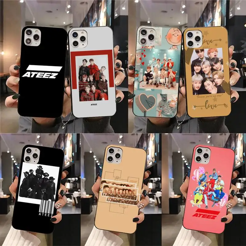 Чехол ATEEZ HongJoong для iPhone 11 pro XS MAX 8 7 6 6S Plus X 5S SE 2020 XR | Мобильные телефоны и аксессуары