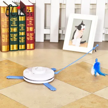 Pet Cat Toy Stealth Fly Spin Peekaboo Electric Cat Toy Fun Puzzle Funny Cat Electric Cat Toy Game
Pet Cat Toy Stealth Fly Spin Peekaboo Electric Cat Toy Fun Puzzle Funny Cat Electric Cat Toy Game