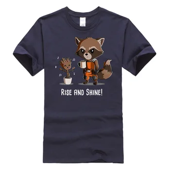Rise And Shine Groot T-Shirt Men Summer New 2020 Hip Hop Casual Tops Male Cotton Rocket Racoon Anime Tee Shirt Funny T Shirts
Rise And Shine Groot T-Shirt Men Summer New 2020 Hip Hop Casual Tops Male Cotton Rocket Racoon Anime Tee Shirt Funny T Shirts