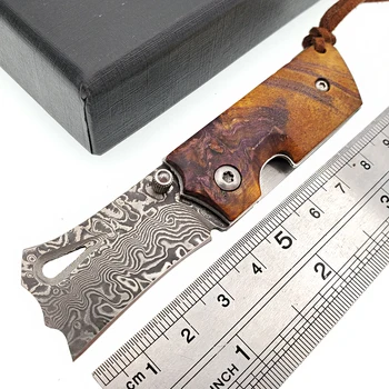 JSSQ Damascus Folding Knife Wood Handle Camping Hunting Tactical Mini Portable Pocket Knives EDC Outdoor Survival Rescue Tools
JSSQ Damascus Folding Knife Wood Handle Camping Hunting Tactical Mini Portable Pocket Knives EDC Outdoor Survival Rescue Tools