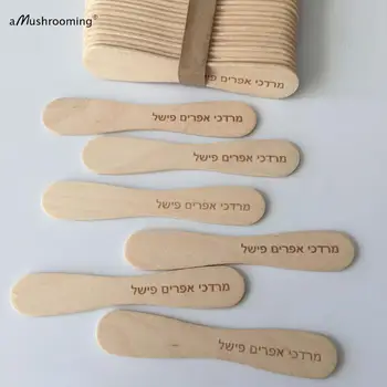 Custom wooden paddle sticks bowtie ice cream sticks flat ice cream spoons can personalized font text wholesale factory (10000)
Custom wooden paddle sticks bowtie ice cream sticks flat ice cream spoons can personalized font text wholesale factory (10000)