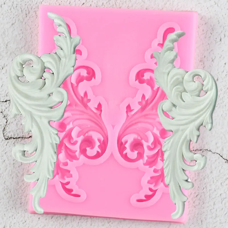 DIY Scroll Relief Border Silicone Molds Leaves Cupcake Topper Fondant Cake Decorating Tools Candy Clay Chocolate Gumpaste Mould
DIY Scroll Relief Border Silicone Molds Leaves Cupcake Topper Fondant Cake Decorating Tools Candy Clay Chocolate Gumpaste Mould