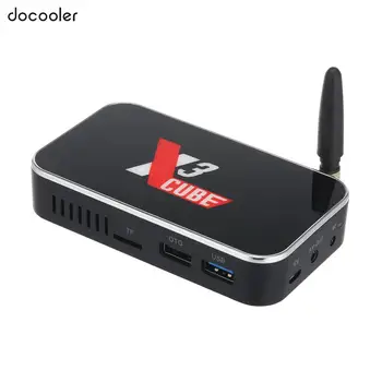 X2 CUBE Smart Android 9.0 TV Box Amlogic S905X3 2GB DDR4 16GB ROM Set Top Box 2.4G/5G WiFi 1000M BT 4K 1080P HD Media Player
X2 CUBE Smart Android 9.0 TV Box Amlogic S905X3 2GB DDR4 16GB ROM Set Top Box 2.4G/5G WiFi 1000M BT 4K 1080P HD Media Player