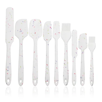 9pcs Silicone Pastry Spatula Set Non-Stick Rubber Spatula Set Heat-Resistant Spatula Kitchen Utensils Tools For Baking New
9pcs Silicone Pastry Spatula Set Non-Stick Rubber Spatula Set Heat-Resistant Spatula Kitchen Utensils Tools For Baking New