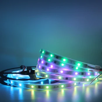 DC12V WS2811 Pixels Programmable led strip 30/60 leds/m 5050 RGB Digital light strip 0.5m/1m/2m/3m/4m/5m
DC12V WS2811 Pixels Programmable led strip 30/60 leds/m 5050 RGB Digital light strip 0.5m/1m/2m/3m/4m/5m