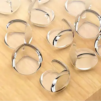 8pcs Baby Silicone Safety Protector Table Corner Protection PVC Transparent Thickened Spherical Anti-collision Corner
8pcs Baby Silicone Safety Protector Table Corner Protection PVC Transparent Thickened Spherical Anti-collision Corner