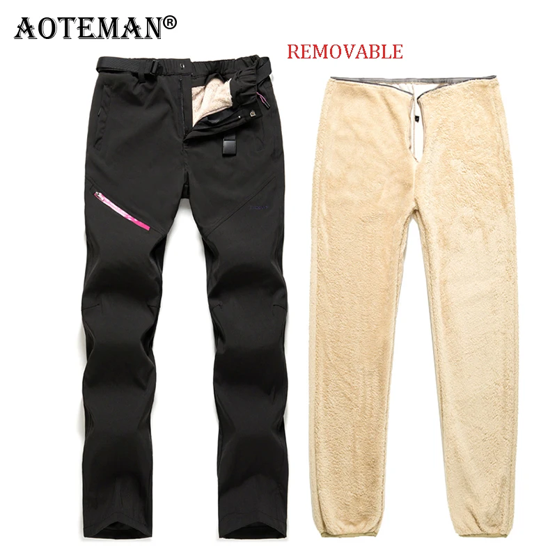 Men Winter Pant Removable Fleece Sweatpants Waterproof Windproof Male Clothing Sport Trouser Warm Thick Autumn Spring Pant LM143
Men Winter Pant Removable Fleece Sweatpants Waterproof Windproof Male Clothing Sport Trouser Warm Thick Autumn Spring Pant LM143