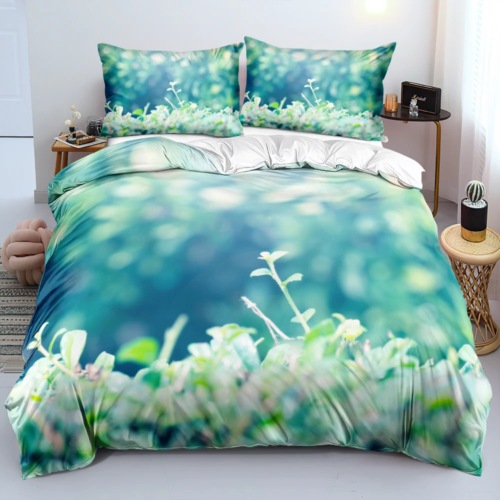 Green Leaves Bed Linen Plant Duvet cover set Quilt/Comforter case Pillow shams 200x200 King Queen Double Full size Bedding sets
Green Leaves Bed Linen Plant Duvet cover set Quilt/Comforter case Pillow shams 200x200 King Queen Double Full size Bedding sets